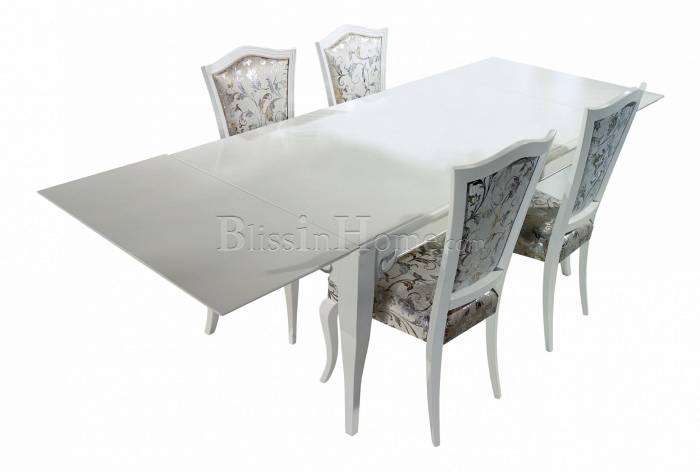 Aida стол обеденный (200/300х100) white