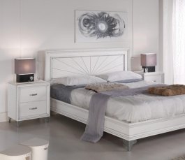 Marostica кровать 200х200 ventaglio 3010 white