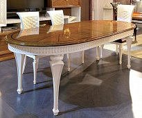 Marostica стол обеденный 883 (160/260х110) white