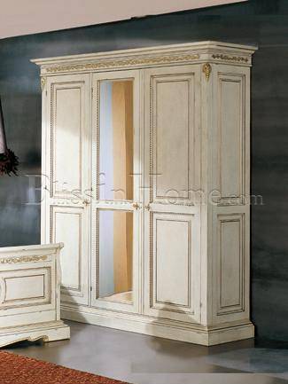 Montalcino шкаф 3 дверный с зеркалом white