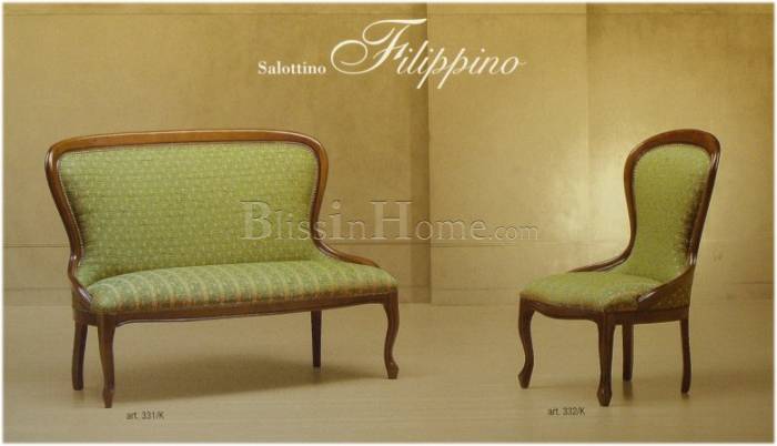 Blu catalogo Кресло Filippina Liscia 332/RK