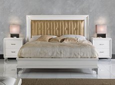 Marostica кровать 180х200 3009 white/gold