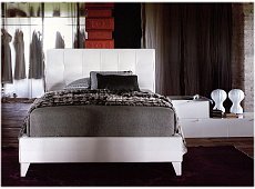 Кровать односпальная MAX CAPITONNE BASSO TWILS 18B12555C + KBT500125
