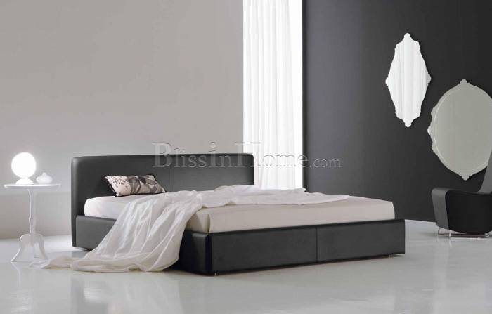 Milano кровать 160x200 black