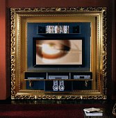 Рама под TV VISMARA The Frame Home Cinema-Baroque 02