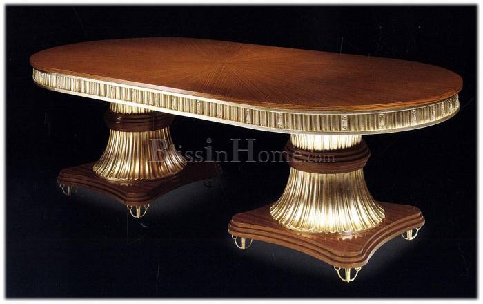 Стол обеденный овальный Crystal ISACCO AGOSTONI 1259-3