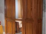Montalcino шкаф 3 дверный с зеркалом nut