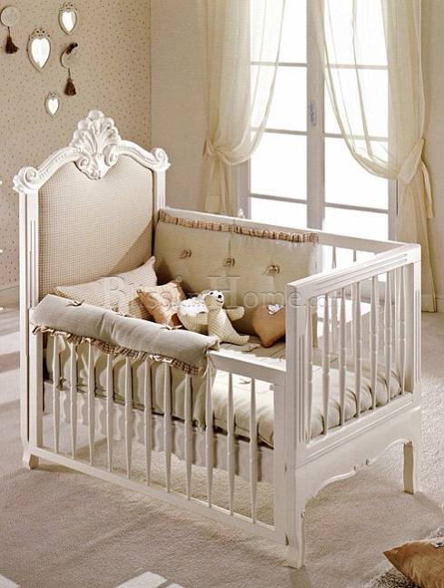 Украшение детской кроватки для новорожденных - 71 фото