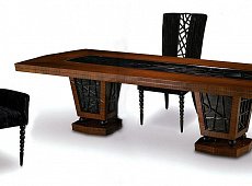 Стол обеденный прямоугольный Kaos ISACCO AGOSTONI 1293-4